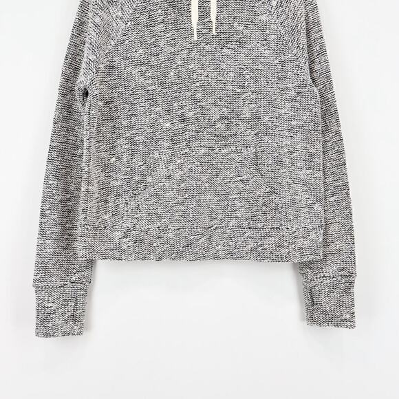 Aerie OFFLINE Snowday Mock Neck Sweatshirt Color True Black Size XS NWT - Picture 6 of 9